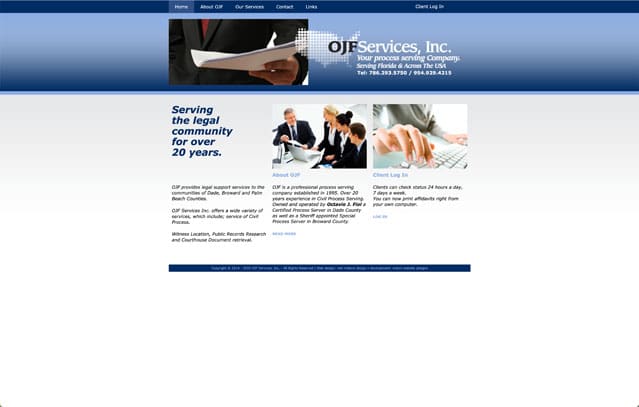OJF Services Inc. /
